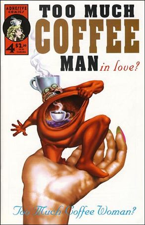 Too Much Coffee Man (1993) issue 4-C