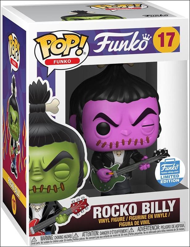 POP! Funko - Fantastik Plastik figure 17-B Rocko Billy (Purple) Funko Shop Exclusive