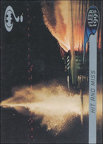 Batman Forever (Retail Base Set) card 114 Hit and Miss