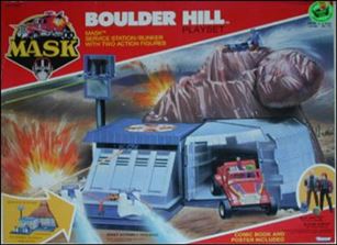 M.A.S.K.  (Vehicle and Figure Sets) figure 10 Boulder Hill (w/ Alex Sector and Buddy Hawkes)
