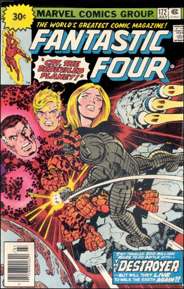 Fantastic Four (1961) issue 172-B 30 Cent Price Cover