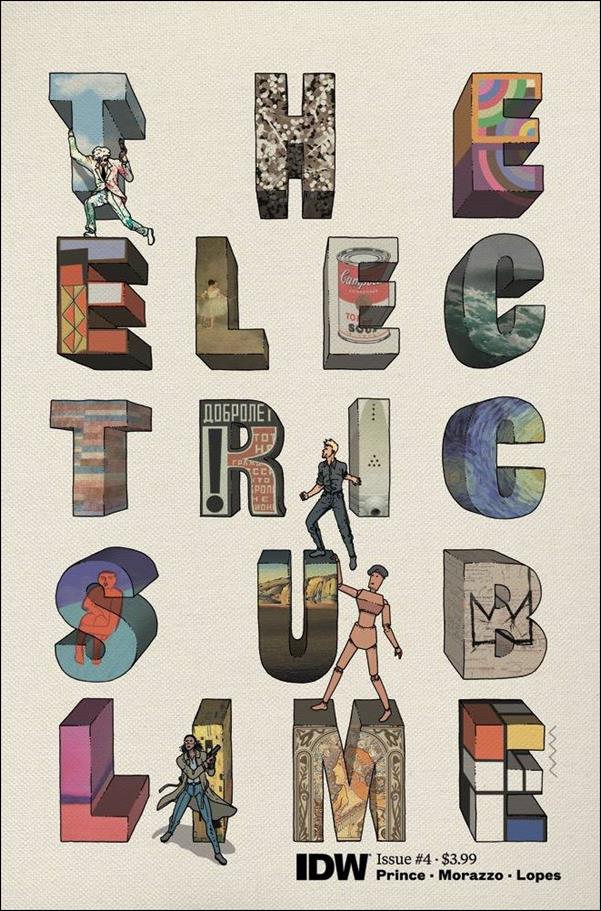 Electric Sublime issue 4 Martin Morazzo Cover