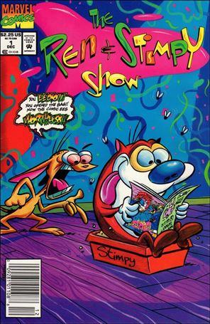 Ren & Stimpy Show issue 1-B Unbagged Cover