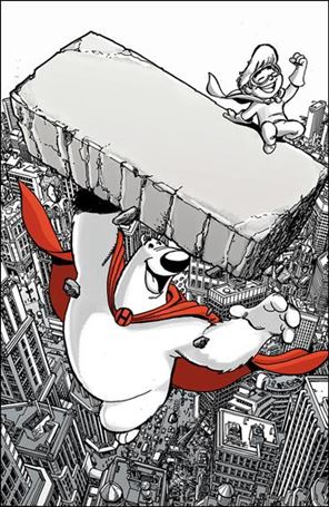 HeroBear and the Kid: Saving Time issue 1-C George Perez 1:xx Virgin Cover