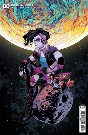 Crush & Lobo issue 2-B Dan Mora Cardstock Cover