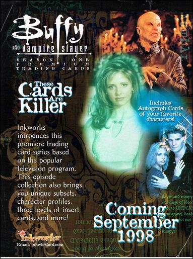 Buffy the Vampire Slayer: Season One card 7 Sell Sheet