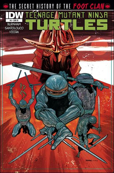 Teenage Mutant Ninja Turtles: The Secret History of the Foot Clan issue 4-B James Harren 1:10 Cover