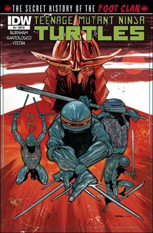 Teenage Mutant Ninja Turtles: The Secret History of the Foot Clan issue 4-B James Harren 1:10 Cover