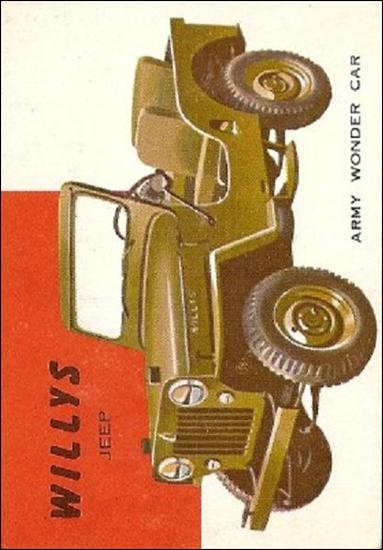 World on Wheels (Base Set) card 33 Willys Jeep