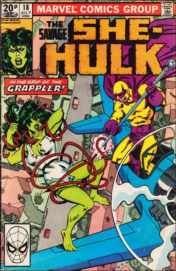 Savage She-Hulk issue 18-B UK Price Cover