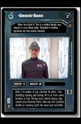 Star Wars: Cloud City Limited (Base Set) card 12 Commander Desanne