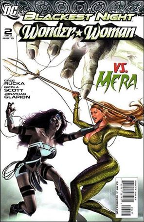 Blackest Night: Wonder Woman issue 2 Greg Horn Cover