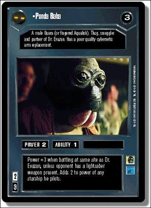 Star Wars: Premiere Limited (Base Set) card 11 Ponda Baba