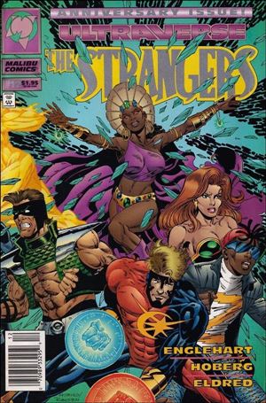 Strangers (1993) issue 12-B Newsstand / Wraparound Silver Ink Cover