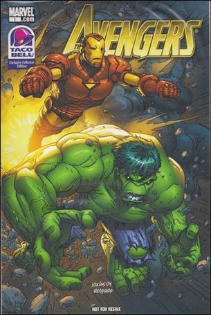Taco Bell/Avengers issue 1 Polybagged