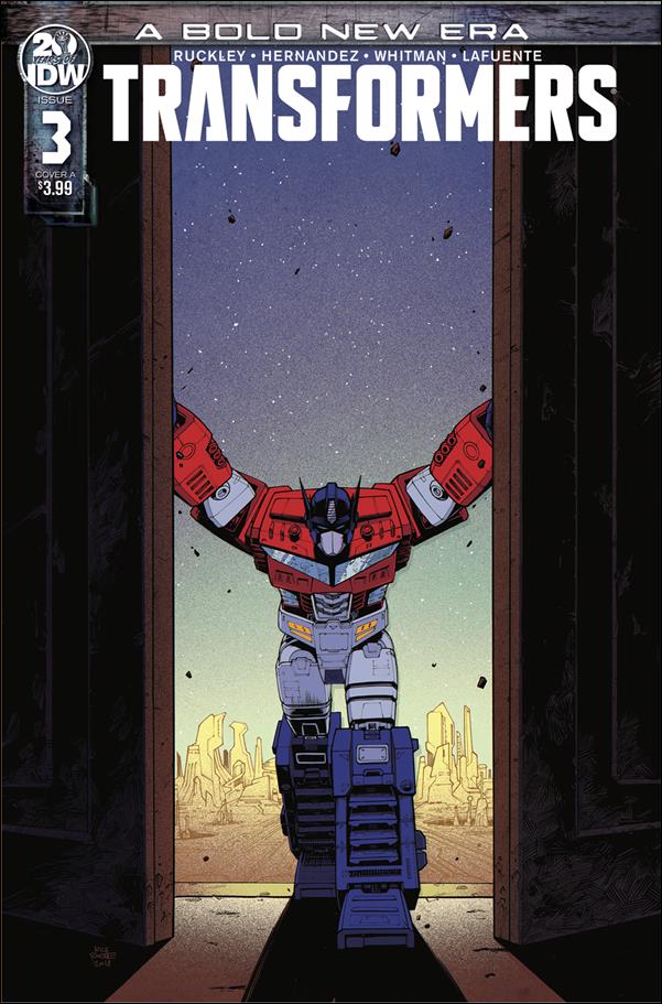 Transformers (2019) issue 3 Nick Roche Cover