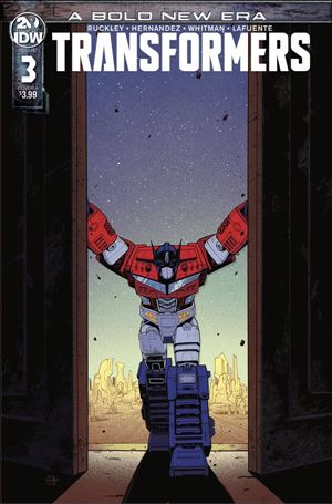 Transformers (2019) issue 3 Nick Roche Cover