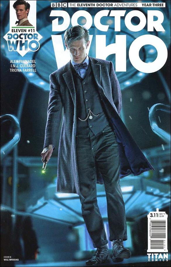 Doctor Who: The Eleventh Doctor Year Three issue 11-B Will Brooks Subscription Photo Cover