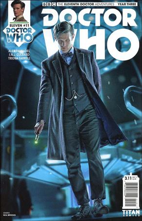 Doctor Who: The Eleventh Doctor Year Three issue 11-B Will Brooks Subscription Photo Cover