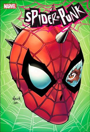 Spider-Punk issue 1-C Todd Nauck Marvel Headshot Cover