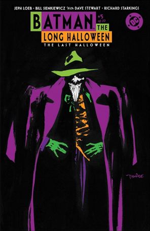 Batman: The Long Halloween - The Last Halloween (2024) issue 5 Tim Sale Cardstock Cover