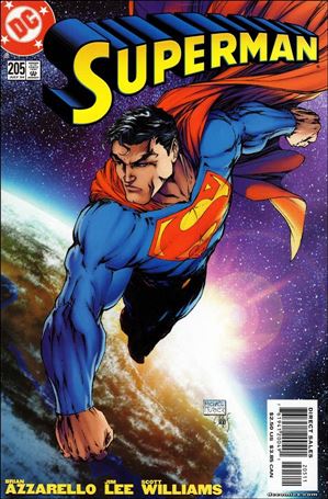 Superman (1987) issue 205-B Michael Turner Cover