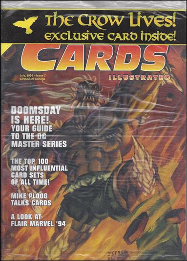 Cards Illustrated issue 7 Polybagged with The Crow Trading Card