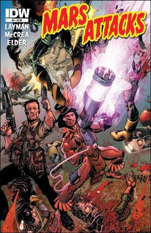 Mars Attacks (2012) issue 5 John McCrea Cover