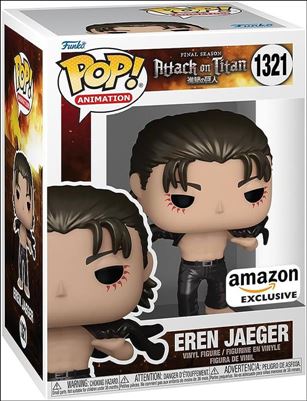POP! Animation figure 1321 Eren Jaeger (Amazon Exclusive)