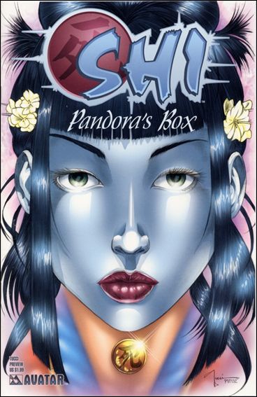 Shi: Pandora's Box Preview issue 1 Billy Tucci Cover