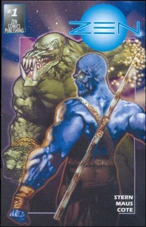 Zen issue 1-B Thad Rhodes III Cover