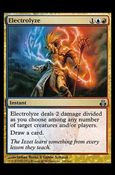 Magic the Gathering: Guildpact (Base Set) card 111 Electrolyze