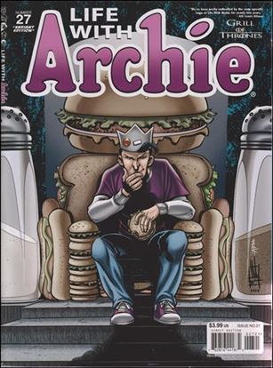 Life with Archie (2010) issue 27-B Grill of Thrones Cover