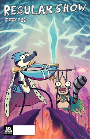 Regular Show issue 22-B Derek Charm Subscription Cover