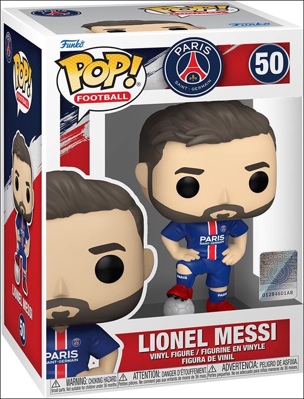 Pop! Football (Soccer) figure 50 Lionel Messi