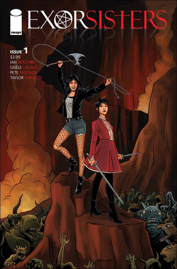 Exorsisters issue 1-B Pia Guerra Cover