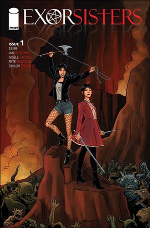 Exorsisters issue 1-B Pia Guerra Cover