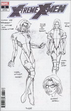 X-Treme X-Men (2022) issue 3-D Salvador Larroca 1:10 Classic Design Cover