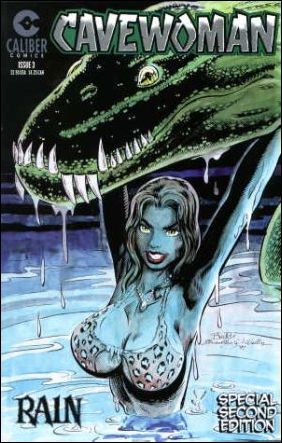 Cavewoman: Rain issue 3-B 2nd Printing