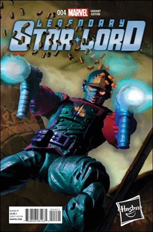 Legendary Star-Lord issue 4-B 1:15 Marvel Hasbro Cover