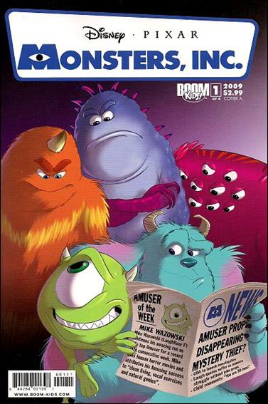 Monsters, Inc.: Laugh Factory issue 1 Amy Mebberson "Crew" Cover