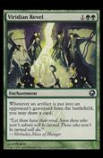 Magic the Gathering: Scars of Mirrodin (Base Set) card 132 Viridian Revel