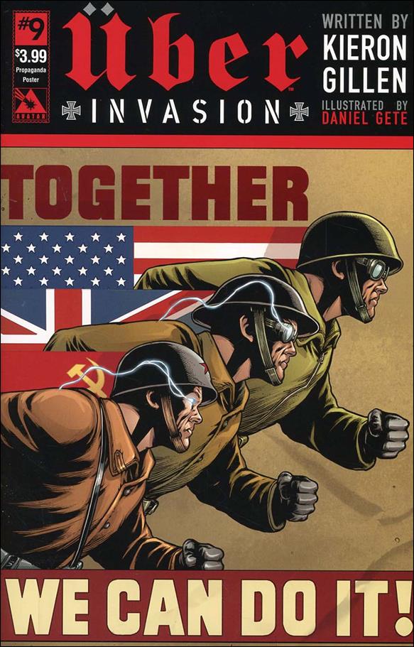 Uber: Invasion issue 9-D Propaganda Cover