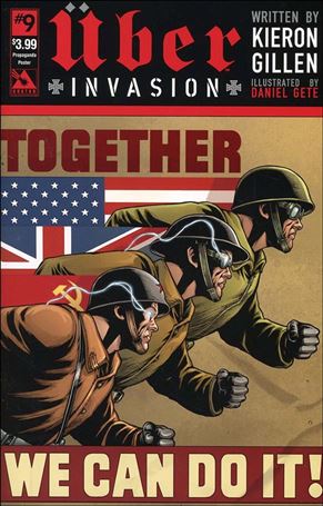 Uber: Invasion issue 9-D Propaganda Cover