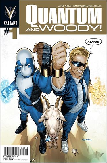 Quantum & Woody (2013) issue 1-H Ryan Sook Gold Cover
