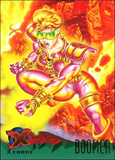 1995 Fleer Ultra X-Men (Base Set) card 112 Boomer
