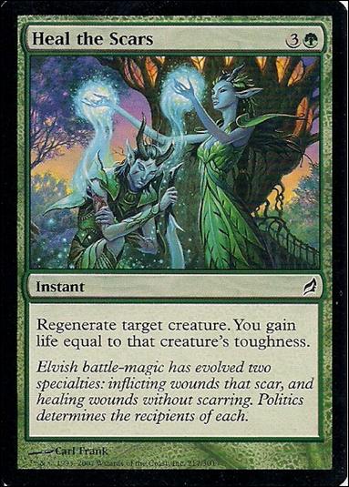 Magic the Gathering: Lorwyn (Base Set) card 217 Heal the Scars