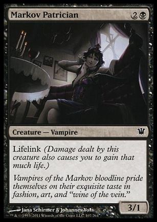 Magic the Gathering: Innistrad (Base Set) card 107 Markov Patrician