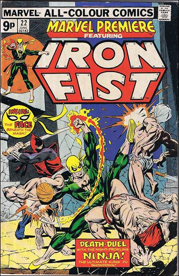 Marvel Premiere issue 22-B UK Price Cover