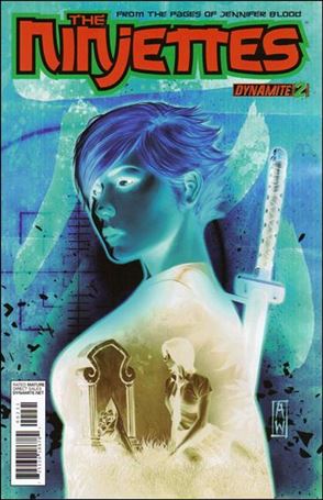 Ninjettes issue 2-C Admira Wijaya 1:15 Negative Cover
